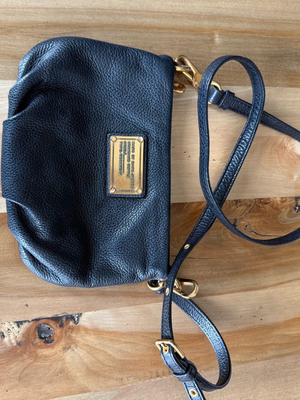 Marc Jacobs Black Crossbody Bag